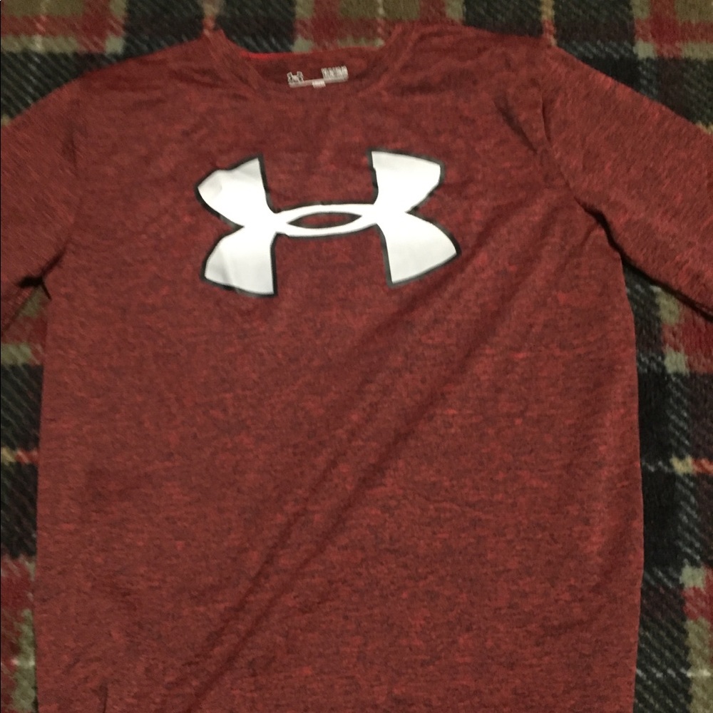 Maroon Under Armour Long Sleeve